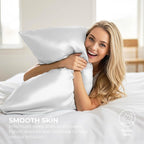 Pure Bedding Satin Pillowcase 2 Pack - Image 4