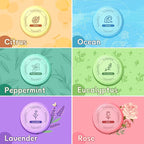 CalmNFiz 6 Pack Shower Steamers Aromatherapy, Birthday Gifts - Image 2