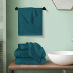Ultra Soft 6 Pack Cotton Towel Set, Contains 2 Bath Towels 28x55 inch, 2 Hand - Image 4