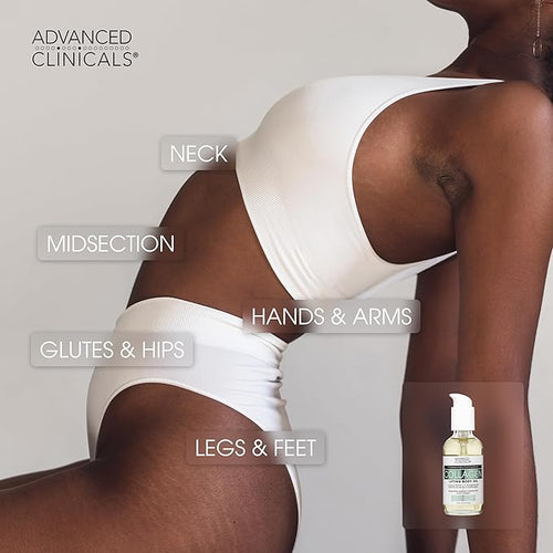 Advanced Clinicals Collagen Peptides Firming Body Lotion Face Cream + Collagen - Image 2