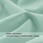 HBHLFZ Queen Fitted Sheet Only, Soft Breathable Bottom Sheet - Image 4