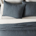EVERGRACEHOME 100% Cotton Modern Lines Quilt Set Queen Size, Pre-Washed Soft - Image 3