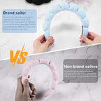 Ztomine Face Wash Headband, Puffy Makeup Headbands - Image 3