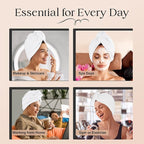 100% Cotton Hair Towel Wrap for Women/Kids | Quick Dry, Soft & Absorbent - Image 7