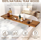 Teak Bathtub Tray - Image 5