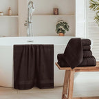 Belizzi Home 8 Piece Towel Set 100% Ring Spun Cotton, 2 Bath Towels 27x54 - Image 3
