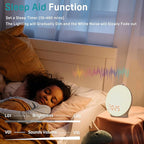 JALL Sunrise Alarm Clock White Noise Sound Machine - Image 3
