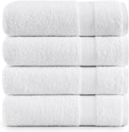 Lane Linen 100% Cotton 4 Pack Bath Sheets by LaneLinen