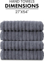 Classic Turkish Towels CTT Premium 4 Pack Bath Towels Set, Made - Image 7