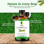 SVA Citronella Essential Oil – 4 Fl Oz – 100% Natural Citronella Oil - Image 7