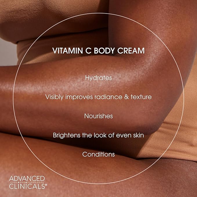 Advanced Clinicals Hyaluronic Acid Moisturzier + Brightening Vitamin C Cream - Image 4