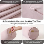 Body Pillow for Adults, Long Round Pillow, Big Cylindrical Pillow, Large Full - Image 5