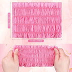 Chuangdi 100 Pieces Disposable Spa Headbands Soft Non-woven Facial Hair Band - Image 2