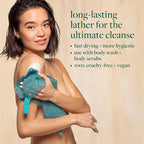 EcoTools Exfoliating Bath Net, Inspired By African Bath Net Sponge, Exfoliates - Image 2