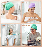 POPCHOSE Microfiber Hair Towel Wrap, Stocking Stuffers - Image 5
