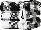 LaffyLo Electric Heated Blanket Throw Size by LAFFYLO