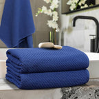 COTTON CRAFT Waffle Bath Sheets - Image 2
