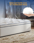 KAYFIA Twin Mattress Topper, Extra Thick Mattress Pad Cover - Image 6