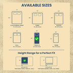 Twin XL Size Mattress Protector Waterproof, Premium 200 GSM Terry Mattress Cover - Image 3