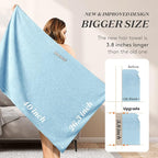 YFONG Large Hair Towel Wrap for Women, Super Absorbent Microfiber Hair Towel - Image 5