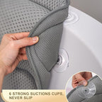 Bath Pillow Luxury Bathtub Pillow, Extra Soft & Comfortable Bath Pillow - Image 4