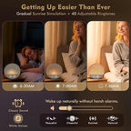 Tap-to-Snooze Sunrise Alarm Clock - Image 3