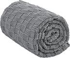 Knitted Weighted Blanket for Adult, No Beads Heavy Blanket 70” x 90'' 20lbs by Unknown