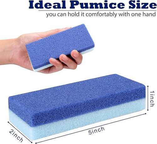6 Pack Foot Pumice Stone for Feet Callus Remover, EWAGOA Pedicure Tools for Feet - Image 2