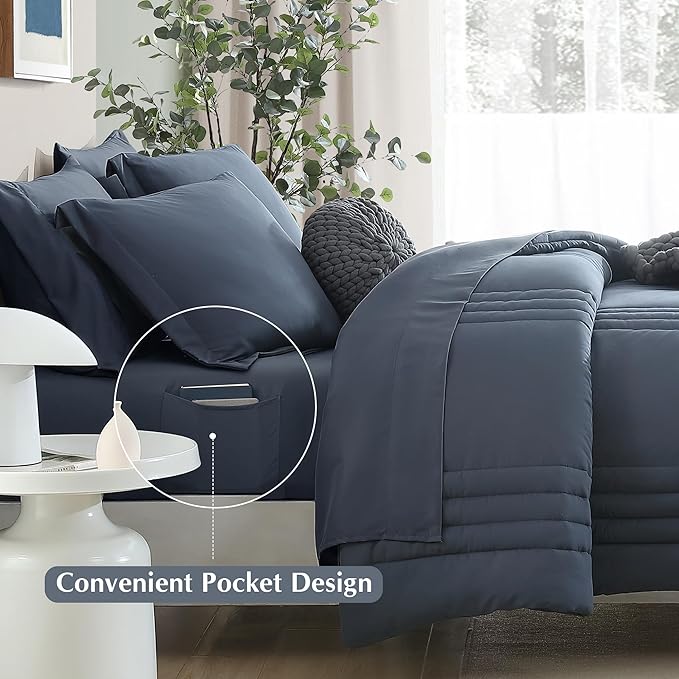 Monbix King Size Comforter Set - Image 4