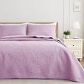 Exclusivo Mezcla Twin Quilt Bedding Set, Lightweight Lilac Quilts Twin Size by ExclusivoMezcla