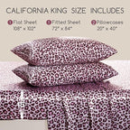 MR&HM Satin Bed Sheets, California King Size Sheets Set - Image 2