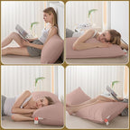Goose Down Body Pillows for Adults, Large Body Pillow for Side Sleeper - Image 7