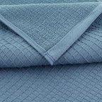 CASA COPENHAGEN Wafffle 4Pcs 100% Egyptian Cotton Large Designer Towels Gift - Image 3