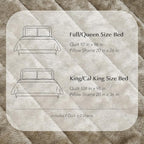 EVERGRACE Velvet Quilt Set Queen Size, Luxurious Soft Striped Channel Bedding - Image 9