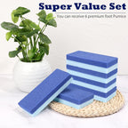 6 Pack Foot Pumice Stone for Feet Callus Remover, EWAGOA Pedicure Tools for Feet - Image 5