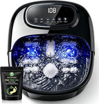 Foot Soaking Tub with Ozone UV, Foot Spa Bath Massager with Heat and Bubbles by ACCOPURO