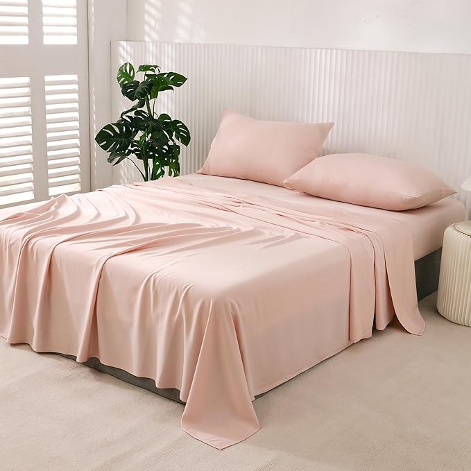 NATUREFIELD Pillowcases, Rayon Derived from Bamboo Pillow Cases King Size Set - Image 7