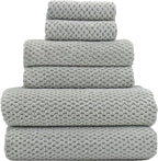 YTYC 29x59 Inch Extra Large Bath Towels Set of 6 Quick Dry Super Soft by YTYCTowels