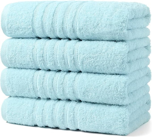 Aibaser Towels - Premium 100% Cotton Bath Towels Set, Lightweight and High by Aibaser