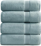 Springtree Home Luxury Bamboo Rayon Bath Towel Set of 4 | 35% Bamboo Rayon by SpringtreeHome