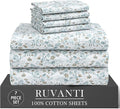 RUVANTI 7 Pcs Cotton Sheets by Ruvanti