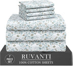 RUVANTI 7 Pcs Cotton Sheets by Ruvanti
