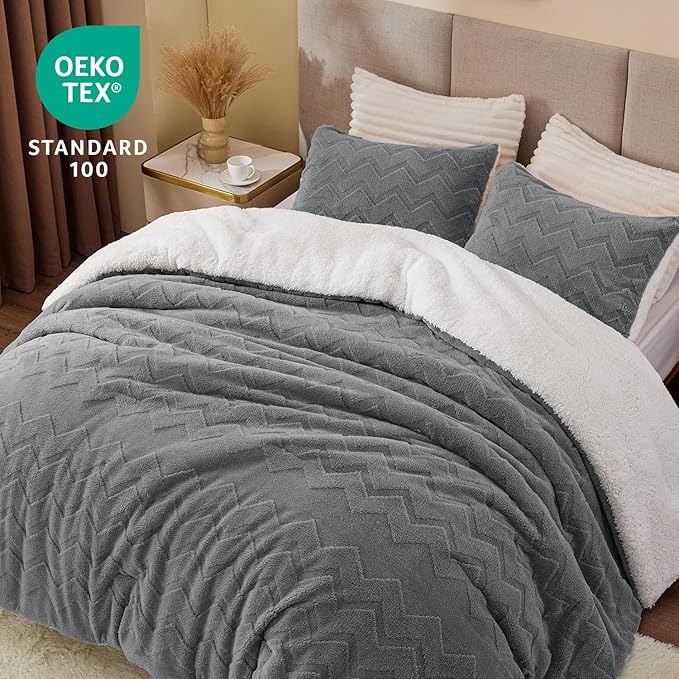BEDELITE Fluffy Queen Comforter Set - Image 4