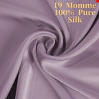 100% Mulberry Silk Pillowcase for Hair and Skin, - Image 3
