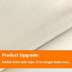 TAIMIT Light Beige King Comforter Set - Image 3
