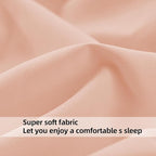 HBHLFZ Twin XL Fitted Sheet Only 2 Pack, Soft Breathable Bottom Sheet - Image 4