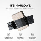 MARLOWE. No. 102 Body Scrub Soap 7 oz, Oud Wood, Exfoliating Soap Bar - Image 4