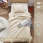Comfort Spaces Kienna Quilt Set- Double Sided Stitching Design Summer Blanket - Image 3
