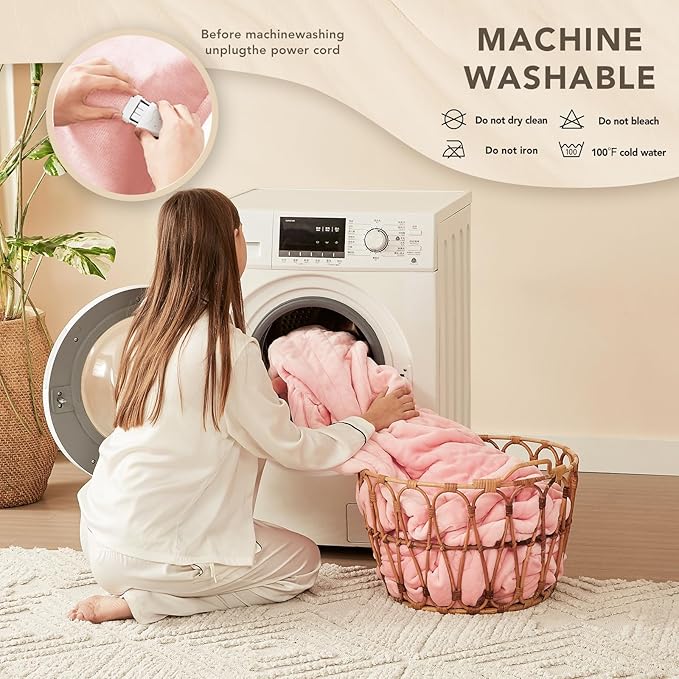 Homemate Heated Blanket Electric Throw - Image 8