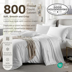 California Design Den Heirloom Soft, Smooth & Thick Certified 800 Thread Count - Image 3